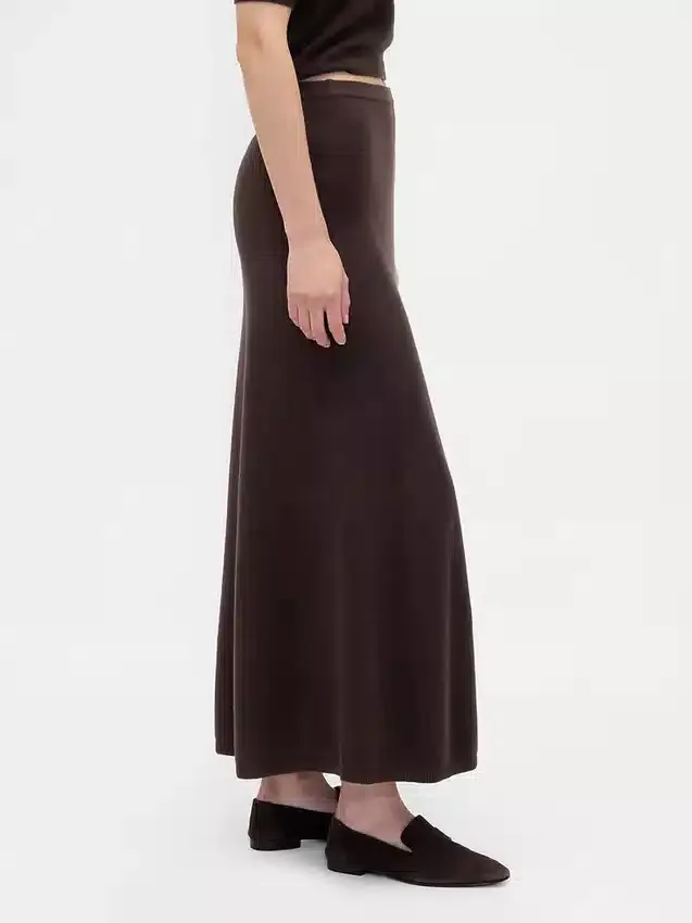 Spódnica typu maxi z dzianiny CashSoft