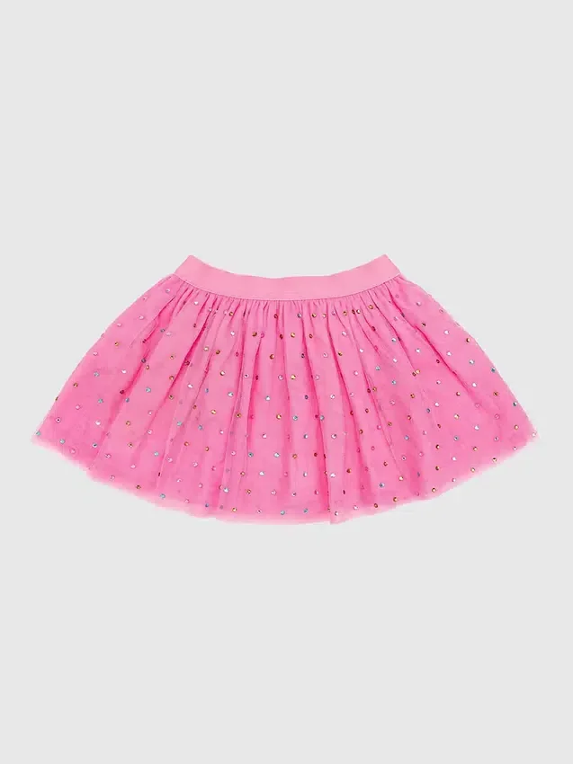 Spódniczka tutu „Sweet Wink” z malinowymi kryształkami