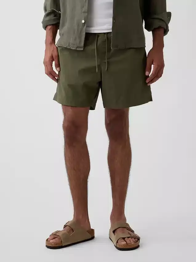 Spodenki kąpielowe o luźnym kroju, 6"