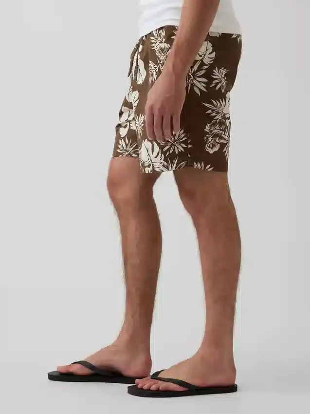 Spodenki kąpielowe o luźnym kroju, 6"