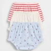 Spodenki typu bloomers z falbankami Tinyrib z serii „Baby First Favorites” (zestaw 3 szt.)