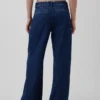 Spodnie dżinsowe z plisami i niskim stanem 365