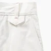 Spodnie GAP × Victoria Beckham z wysokim stanem i plisami w kształcie łuku
