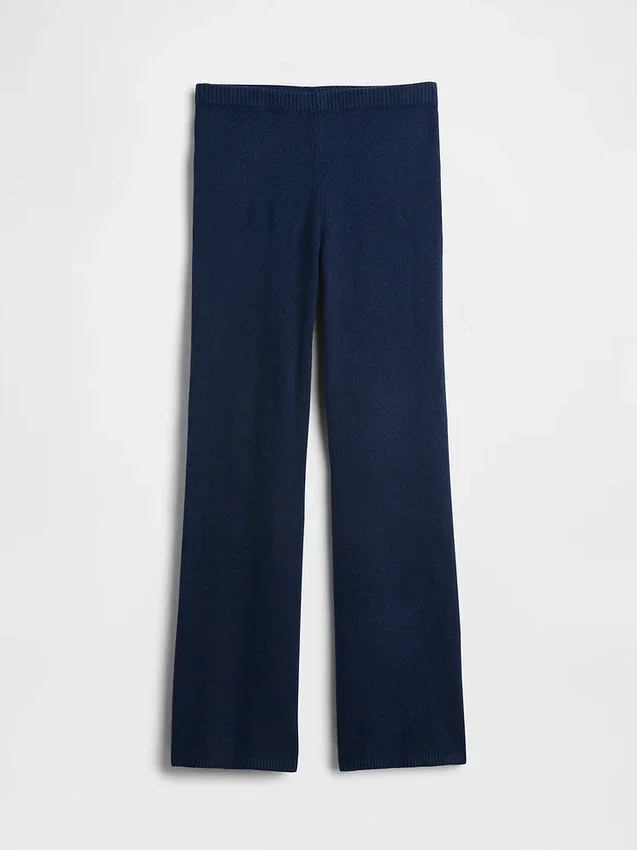 Spodnie sweterkowe typu bootcut z serii CashSoft