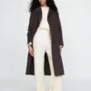 Spodnie sweterkowe z dzianiny typu „cable-knit” z serii CashSoft