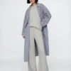 Spodnie sweterkowe z dzianiny typu „cable-knit” z serii CashSoft