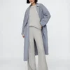 Spodnie sweterkowe z dzianiny typu „cable-knit” z serii CashSoft