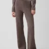 Spodnie sweterkowe z dzianiny typu „cable-knit” z serii CashSoft