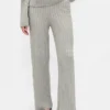Spodnie sweterkowe z dzianiny typu „cable-knit” z serii CashSoft