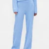 Spodnie sweterkowe z dzianiny typu „cable-knit” z serii CashSoft