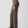 Spodnie sweterkowe z dzianiny typu „cable-knit” z serii CashSoft