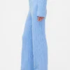 Spodnie sweterkowe z dzianiny typu „cable-knit” z serii CashSoft