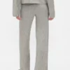 Spodnie sweterkowe z dzianiny typu „cable-knit” z serii CashSoft