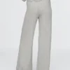 Spodnie sweterkowe z dzianiny typu „cable-knit” z serii CashSoft