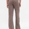 Spodnie sweterkowe z dzianiny typu „cable-knit” z serii CashSoft