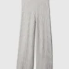 Spodnie sweterkowe z dzianiny typu „cable-knit” z serii CashSoft