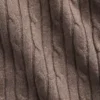 Spodnie sweterkowe z dzianiny typu cable-knit z szerokimi nogawkami CashSoft