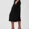 Spodnie typu culotte z niskim stanem