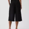 Spodnie typu culotte z niskim stanem