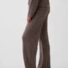 Spodnie z dzianiny typu cable-knit z serii CashSoft o luźnym kroju
