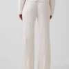 Spodnie z dzianiny typu cable-knit z serii CashSoft o luźnym kroju