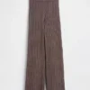 Spodnie z dzianiny typu cable-knit z serii CashSoft o luźnym kroju