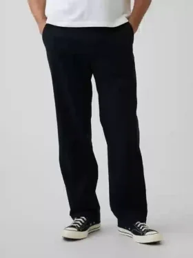 Spodnie z tkaniny ripstop w stylu lat 90. o luźnym kroju