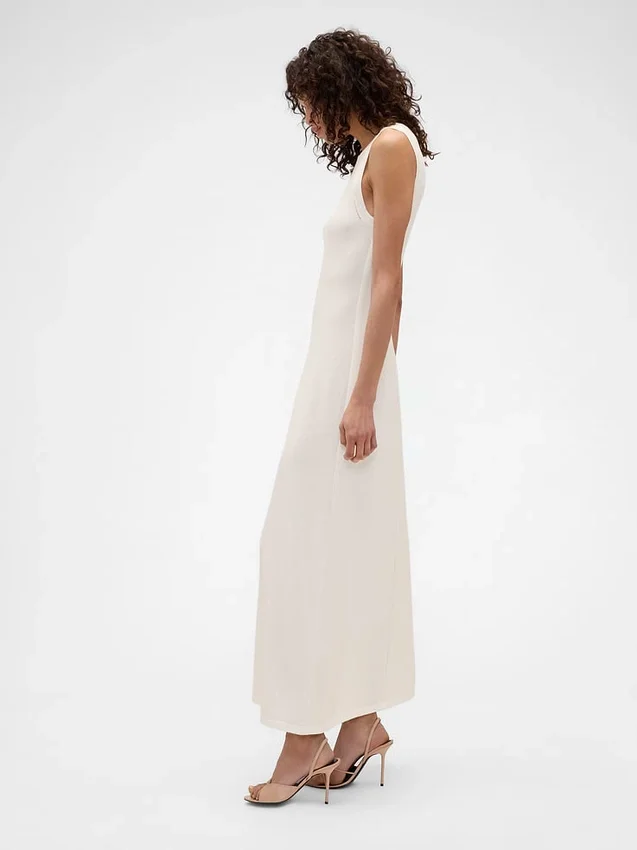 Sukienka maxi GAP × Victoria Beckham