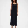 Sukienka maxi z dżerseju GAP × Victoria Beckham