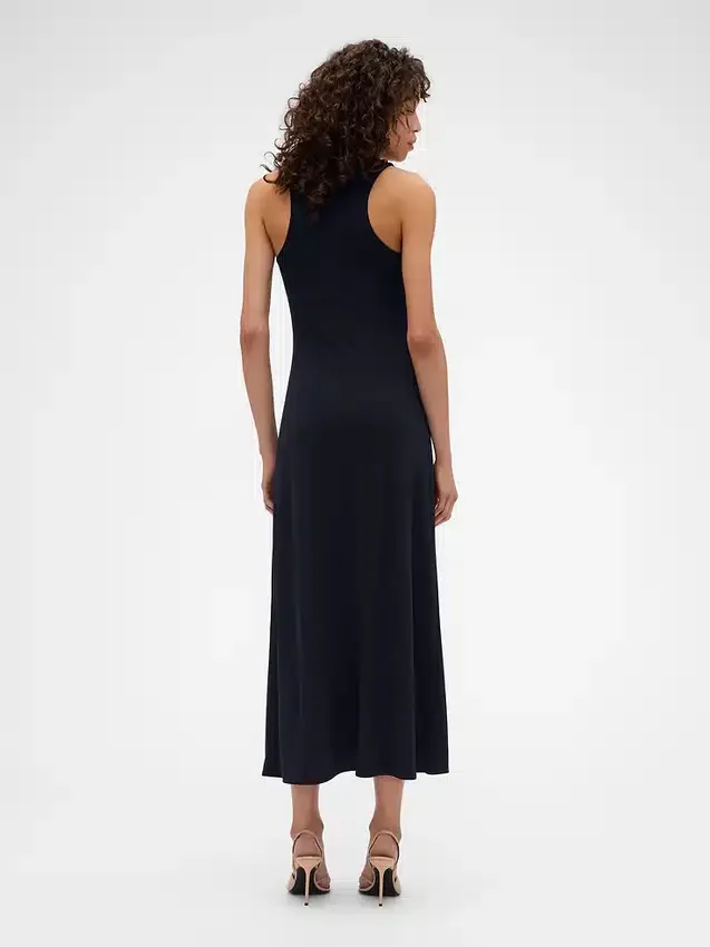 Sukienka maxi z dżerseju GAP × Victoria Beckham
