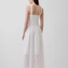 Sukienka maxi z wiązaniem w stylu gorsetu