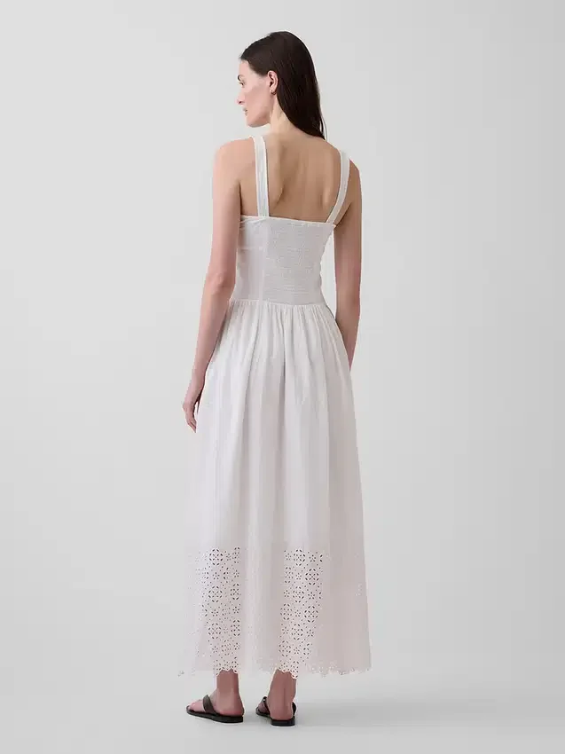 Sukienka maxi z wiązaniem w stylu gorsetu