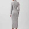 Sukienka-sweter z golfem CashSoft