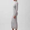 Sukienka-sweter z golfem CashSoft