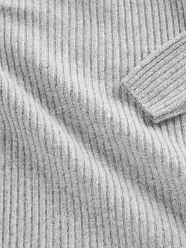 Sukienka-sweter z golfem CashSoft