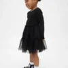 Sukienka z tiulu i mieszanych materiałów dla niemowląt i Maluchów