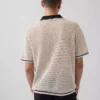 Sweter polo Ouigap z siateczki