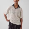 Sweter polo Ouigap z siateczki