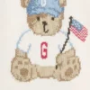 Swetr bez rękawów z motywem Brannan Bear Americana dla Niemowląt i Maluchów