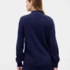 Swetr ciążowy z golfem z materiału CashSoft
