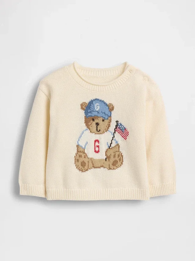 Swetr dla niemowląt „Brannan Bear Americana”