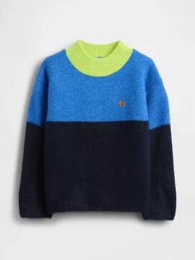 Swetr dla niemowląt i Maluchów w stylu color block