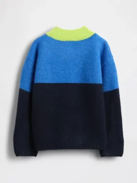 Swetr dla niemowląt i Maluchów w stylu color block