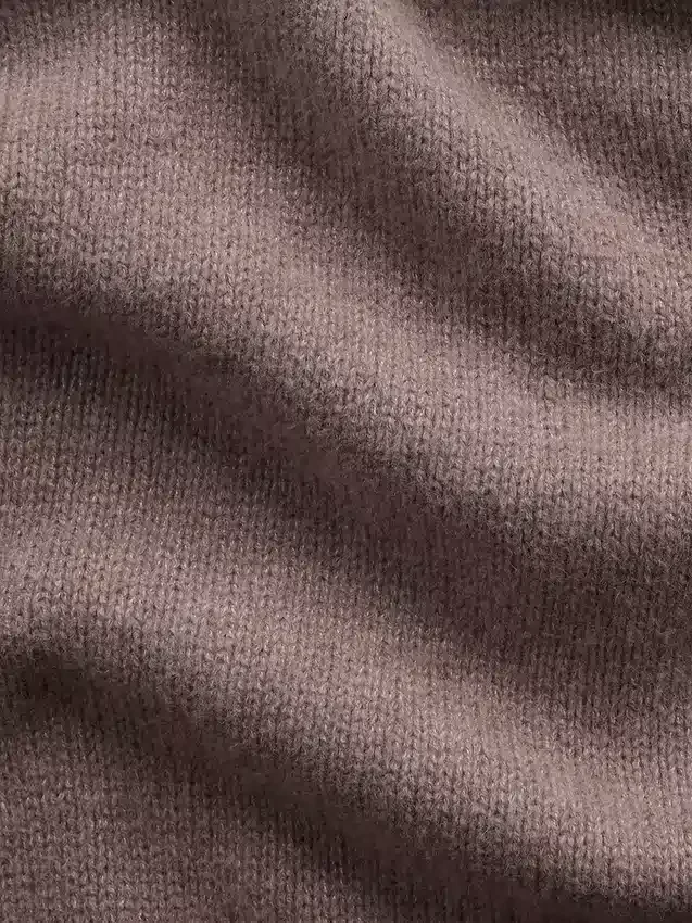 Swetr oversize z dekoltem w serek z dzianiny CashSoft