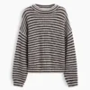 Swetr oversize z golfem, 100% bawełna