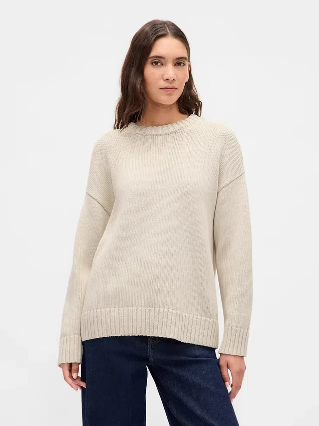 Swetr oversize ze 100% bawełny