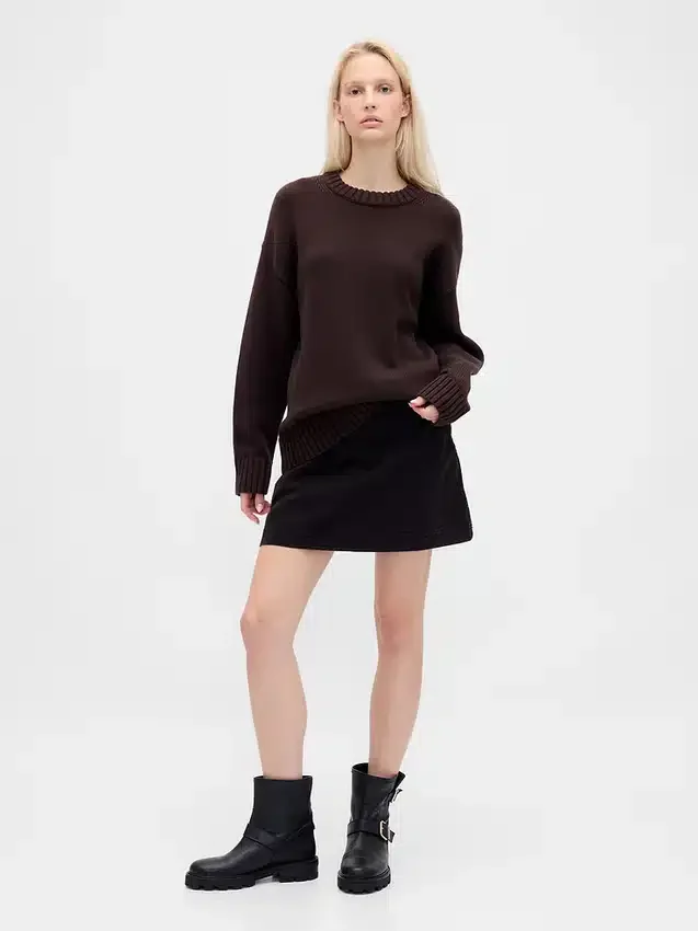 Swetr oversize ze 100% bawełny