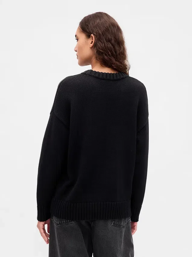 Swetr oversize ze 100% bawełny