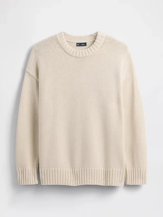 Swetr oversize ze 100% bawełny