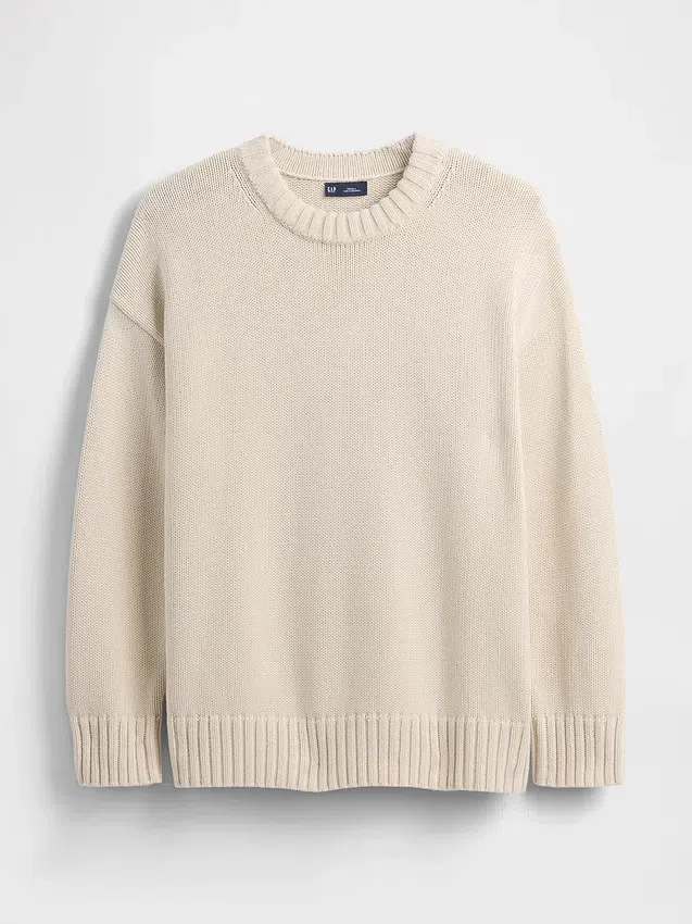 Swetr oversize ze 100% bawełny
